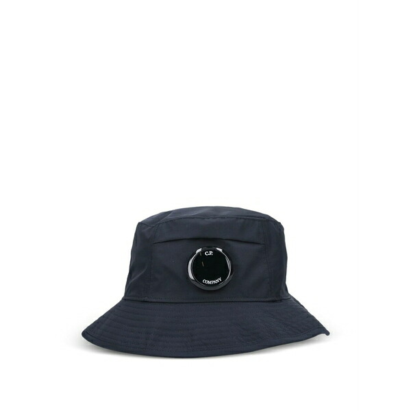シーピーカンパニー メンズ 帽子 アクセサリー Lens bucket hat Blue