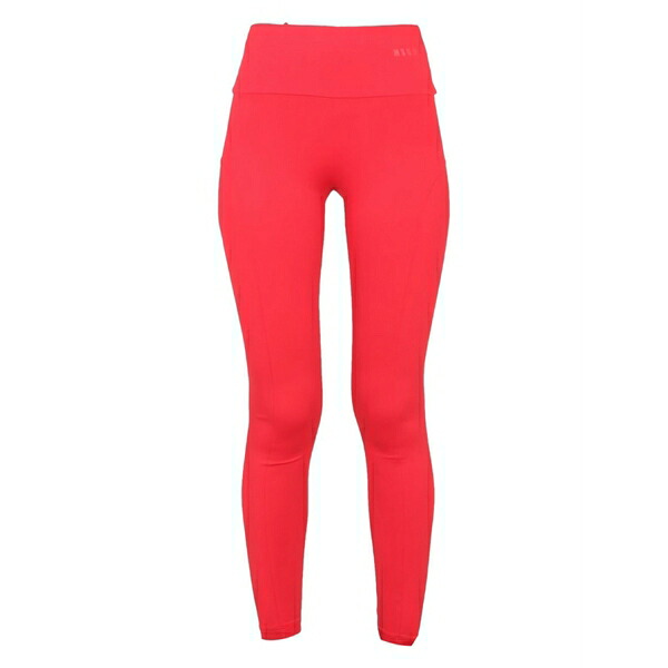 エムエスジイエム レディース レギンス ボトムス Logo-print leggings Red