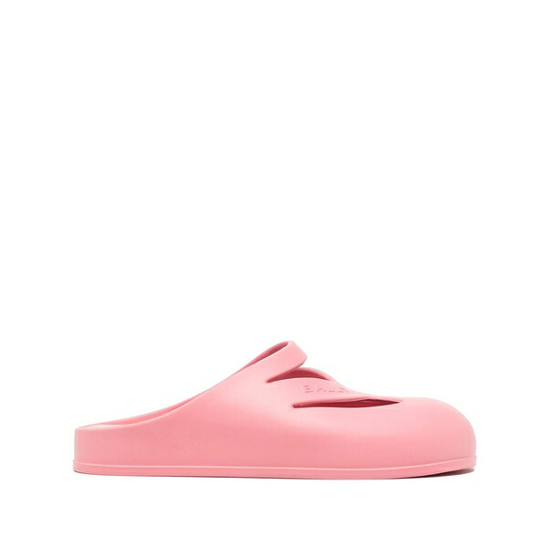 バリー メンズ サンダル シューズ Round-toe flat slides Pink