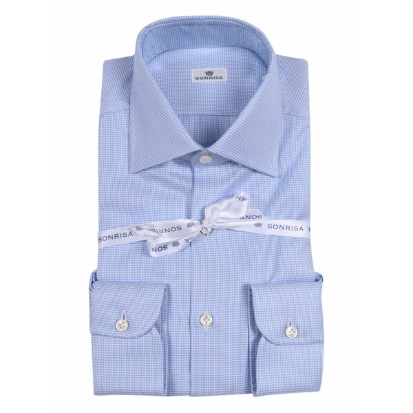 サンリサ メンズ プルオーバー トップス Buttoned pocket shirt Blue