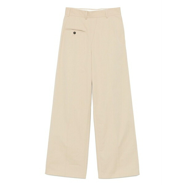 マルタンマルジェラ レディース カジュアルパンツ ボトムス Deconstructed trousers Neutrals|asty