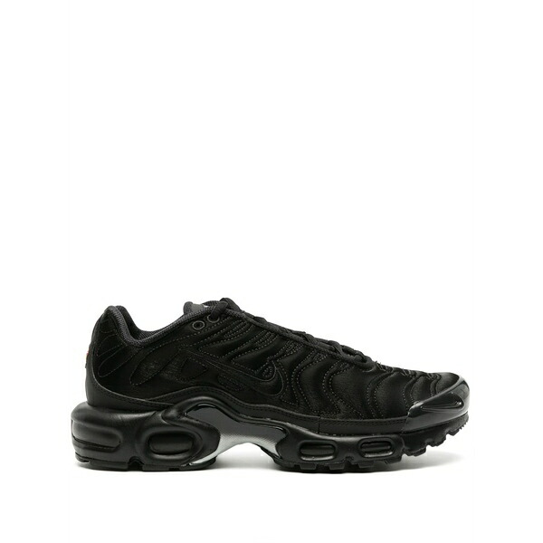 ナイキ レディース スニーカー シューズ Air max plus embroidered-logo sneakers Black｜asty
