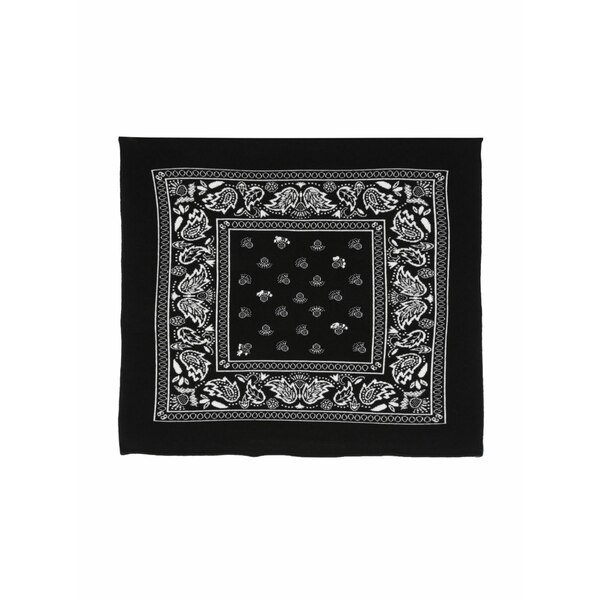 バリー レディース えり巻き・袈裟・えり巻き 付属物 Bandana-print scarf Black