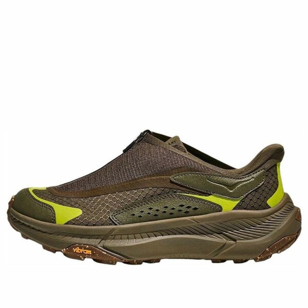 HOKA ONE ONE ホカオネオネ メンズ スニーカー 【HOKA ONE ONE Project Transport 'Deep Umber Antique Olive' 1162850-DTQ】 サイズ US_5(23.0cm)｜asty