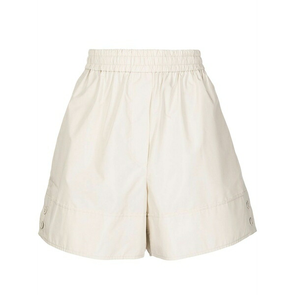 スリーワンフィリップリム レディース カジュアルパンツ ボトムス Elasticated above-knee shorts Yellow｜asty