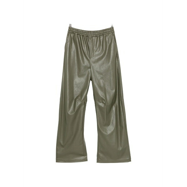 マルタンマルジェラ レディース カジュアルパンツ ボトムス Elasticated-waist trousers Green|asty