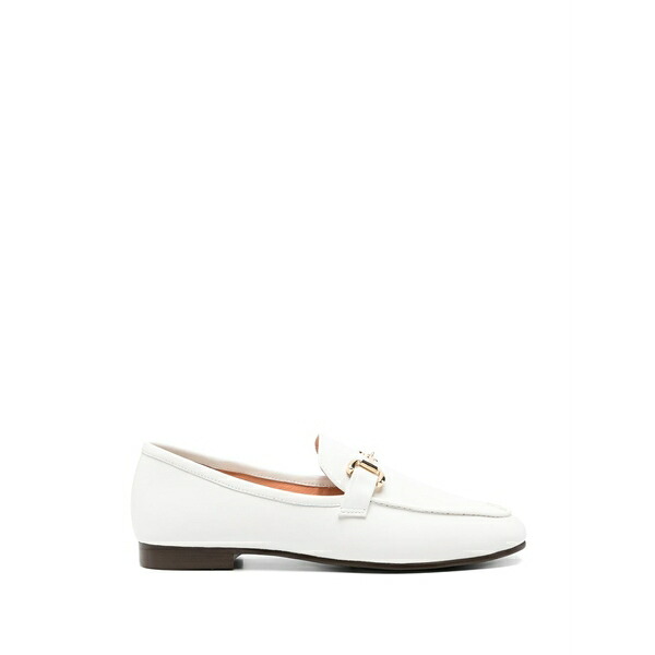 ビビロウ レディース スリッポン・ローファー シューズ Ashe bit trim loafers White|asty