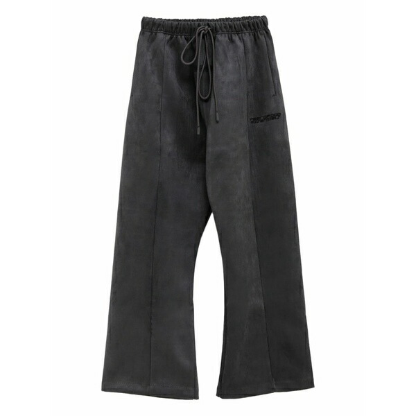 エフオージーエッセンシャルズ メンズ カジュアルパンツ ボトムス Drawstring-fastening track pants Grey|asty