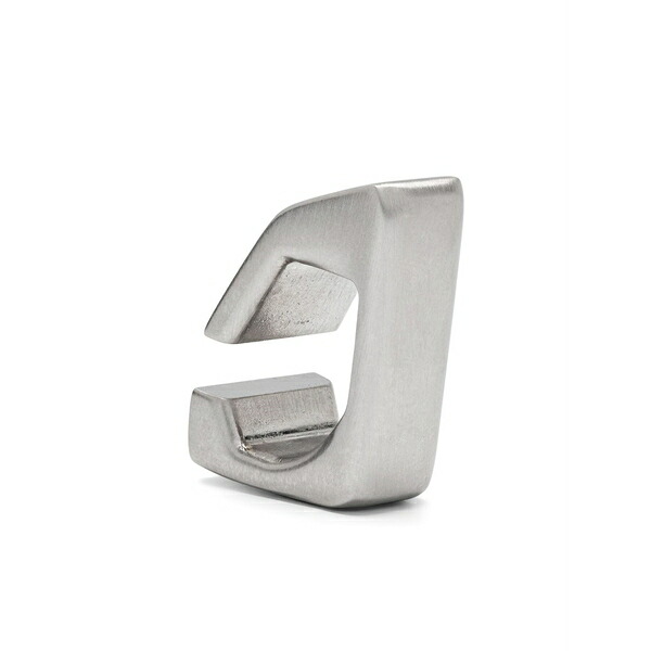 リックオウエンス メンズ ピアス・イヤリング アクセサリー Prong brushed earcuff Silver｜asty