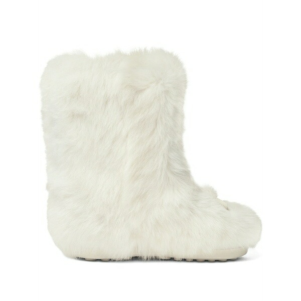 ヴェルサーチ レディース ブーツ シューズ Medusa fur boots White|asty