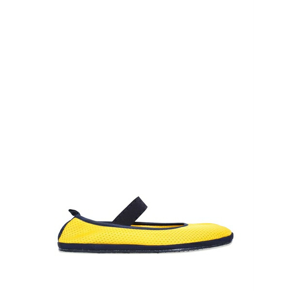 ドログヘリア クリヴェリーニ レディース サンダル シューズ Fu-tabi mesh ballet flats Yellow|asty