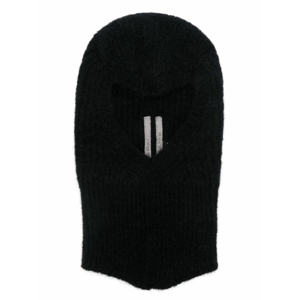 リックオウエンス メンズ 帽子 アクセサリー Runway skull balaclava Black｜asty