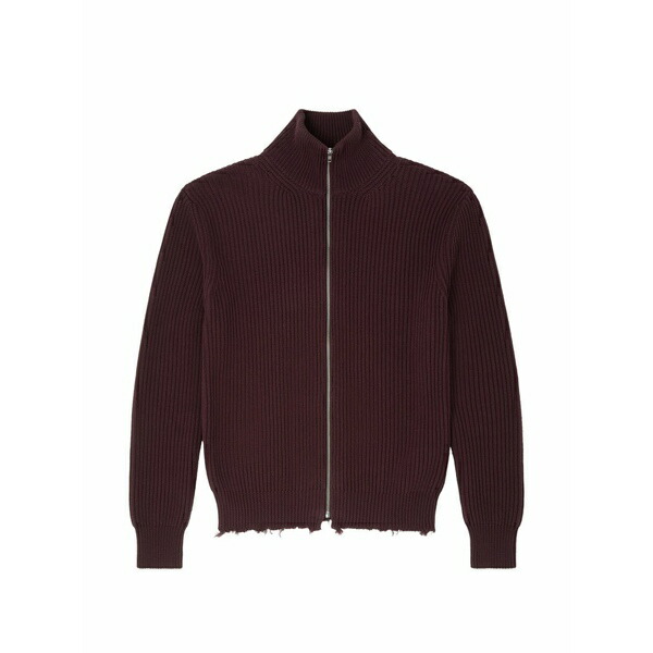 マルタンマルジェラ メンズ ジャケット＆ブルゾン アウター Ribbed cotton jacket Red｜asty 115,900円