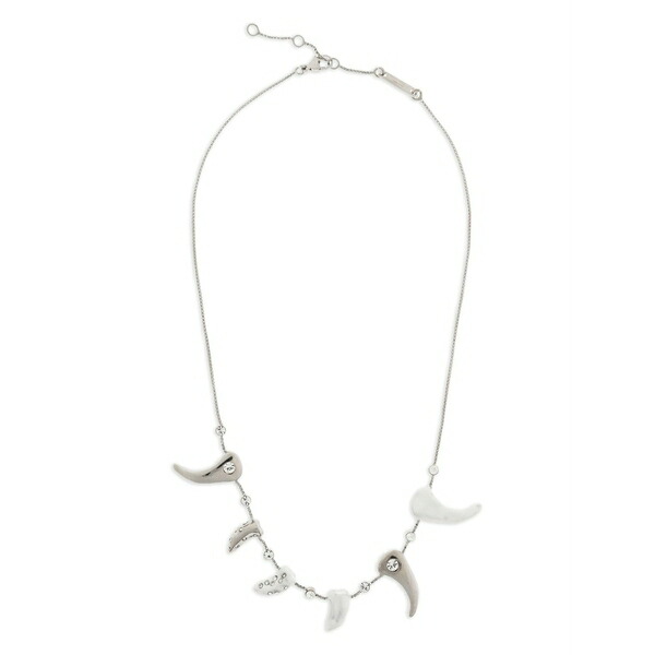 マルニ レディース ネックレス・チョーカー・ペンダントトップ アクセサリー Embellished-claws necklace Grey｜asty