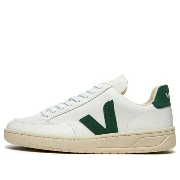 VEJA ヴェジャ メンズ スニーカー 【Veja V-12 Leather \u0027White Cyprus\u0027 XD022336B】  大きさ US_7(25.0糎)