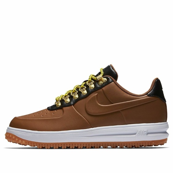 Nike ナイキ メンズ スニーカー 【Nike Lunar Force 1 Duckboot Low \u0027Ale Brown\u0027 AA1125-200】  大きさ US_8(26.0糎)