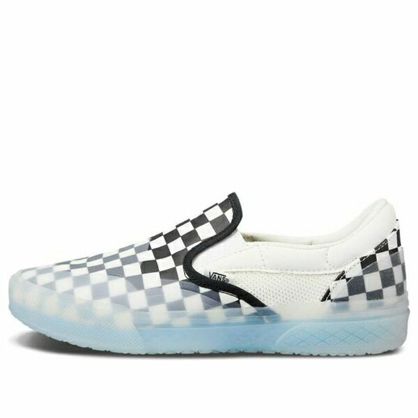Vans バンズ メンズ スニーカー 【Vans Mod Slip-On \u0027Checkerboard - Marshmallow\u0027 VN0A4TZZKAG】  大きさ US_9(27.0糎)