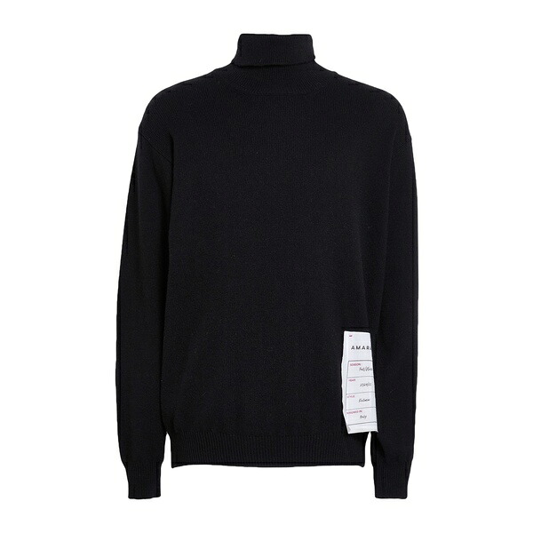 【貨物輸送無料】 アマラント メンズ 編み物\u0026スウェーター アウター Turtlenecks Black メンズファッション-ニット・セーター