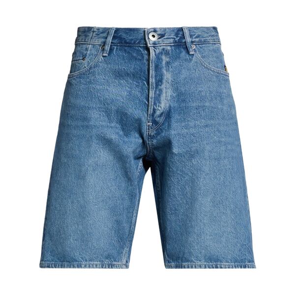【貨物輸送無料】 重力加速度 メンズ ジーンズズボン下 ボトムス Denim shorts Blue