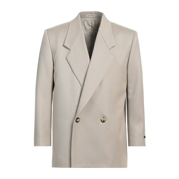 【貨物輸送無料】 フィアオブゴッド メンズ 上衣＆上衣 アウター Blazers Beige