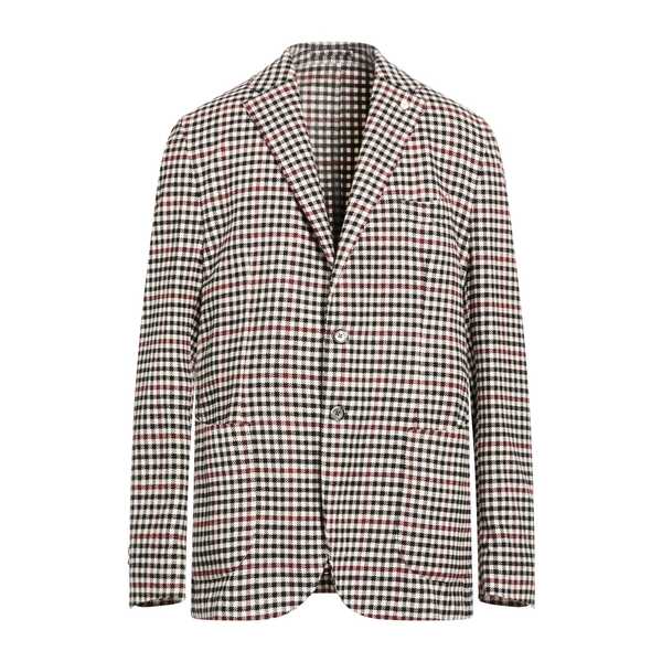 【送料無料】 ルイジ・ビアンキ・マントヴァ メンズ ジャケット＆ブルゾン アウター Blazers White｜asty