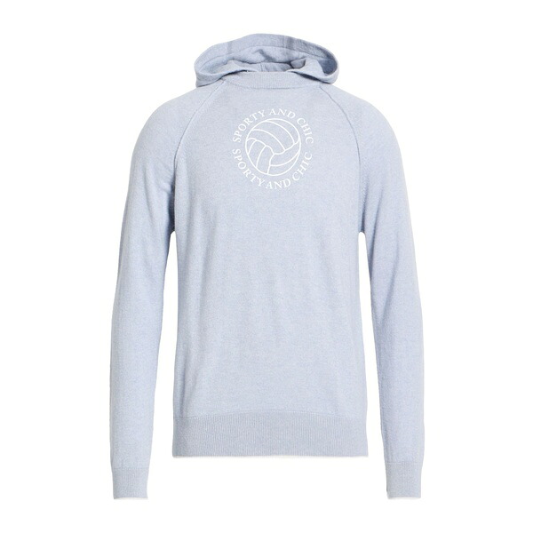 【貨物輸送無料】 イレブンティ メンズ 編み物\u0026ティーシャツ アウター Sweaters Azure