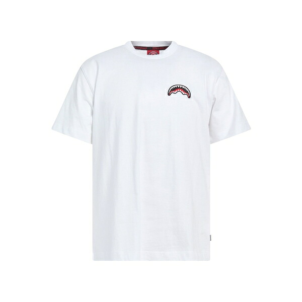 【貨物輸送無料】 吹きつける地べた メンズ プルオーバー トップス T-shirts White