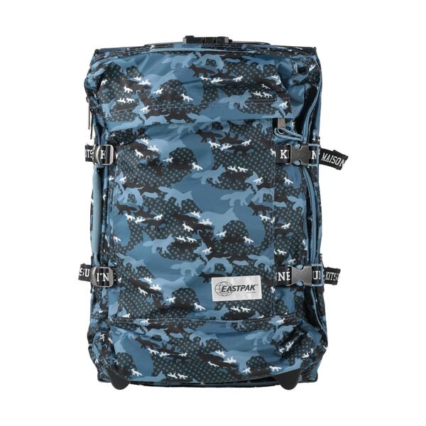【貨物輸送無料】 住み家 稲荷 メンズ ボストンバッグ 御徒面子 Wheeled luggage Blue