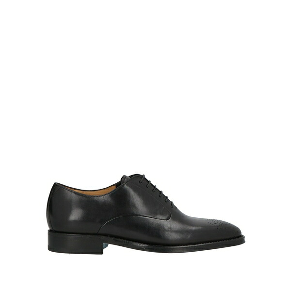 【貨物輸送無料】 ストール・マンテラッシ メンズ 御召しものシューズ シューズ Lace-up shoes Black