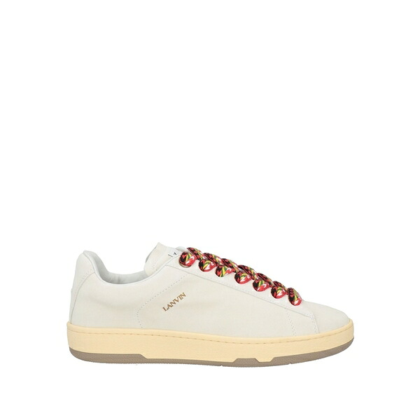 【貨物輸送無料】 ランバン メンズ スニーカー シューズ Sneakers White