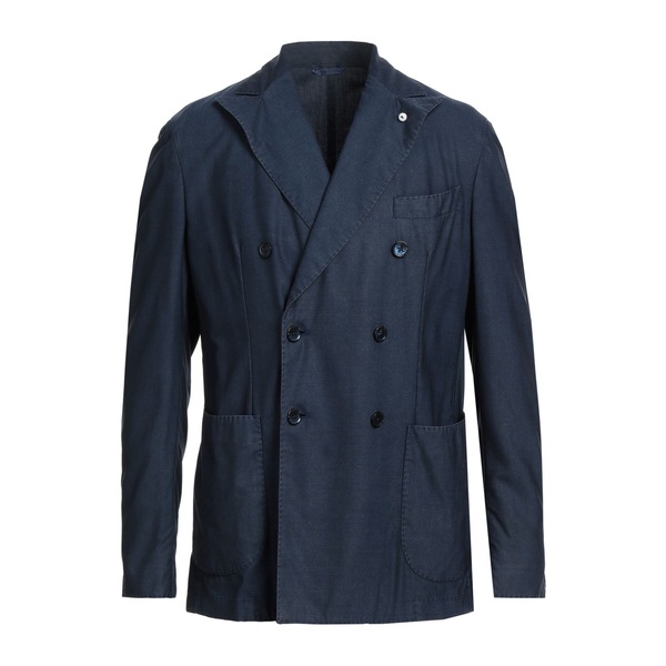 【送料無料】 ブランド メンズ ジャケット&ブルゾン アウター Blazers Blue|asty