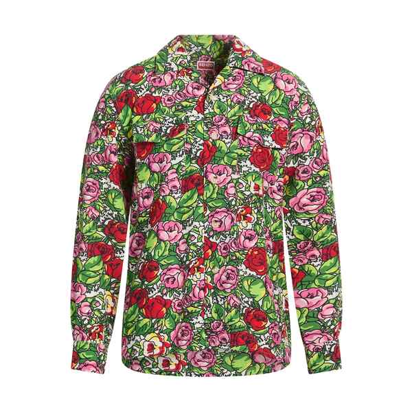 【貨物輸送無料】 ケンゾー メンズ プルオーバー トップス Shirts Green