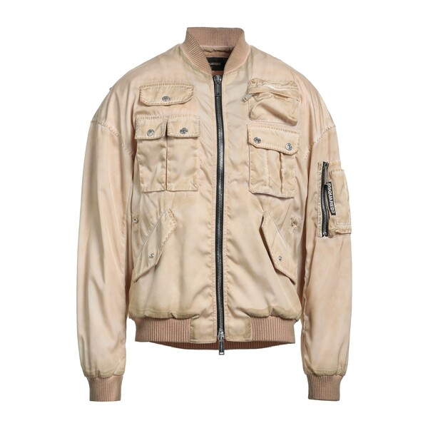【貨物輸送無料】 ディースクエアード メンズ 上衣＆上衣 アウター Jackets Beige