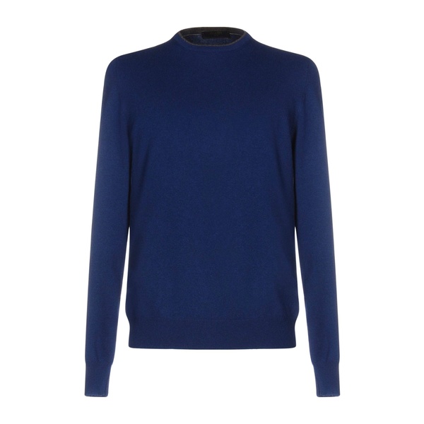 【貨物輸送無料】 ムーレー メンズ 編み物\u0026プルオーバー アウター Sweaters Blue