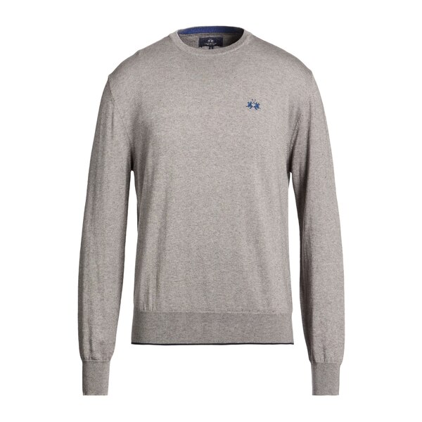 【送料無料】 ラ マルティーナ メンズ ニット&セーター アウター Sweaters Grey|asty