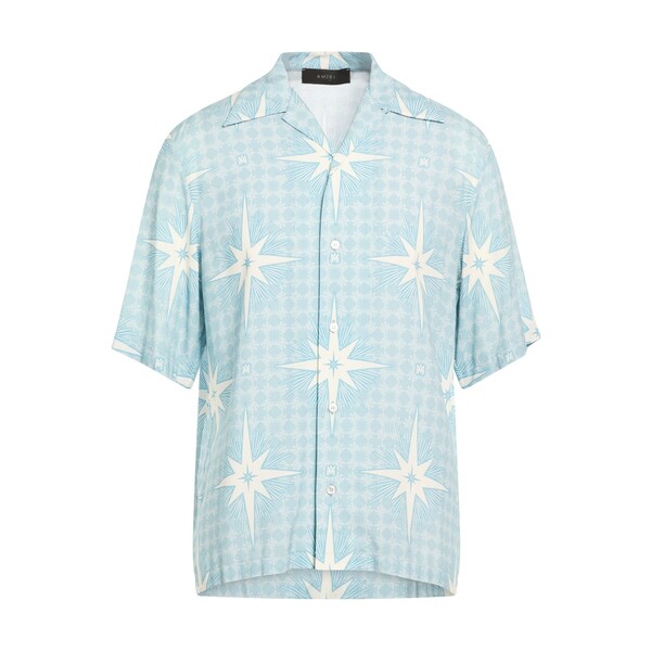 【貨物輸送無料】 アミリ メンズ ティーシャツ トップス Shirts Azure