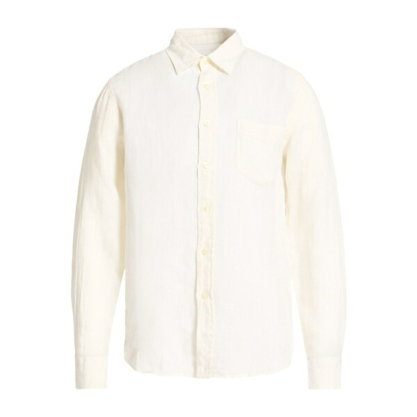 【送料無料】 １２０％リノ メンズ シャツ トップス Shirts White｜asty