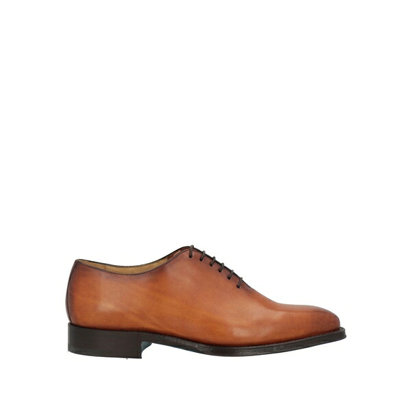【貨物輸送無料】 ストール・マンテラッシ メンズ お召しものシューズ シューズ Lace-up shoes Brown
