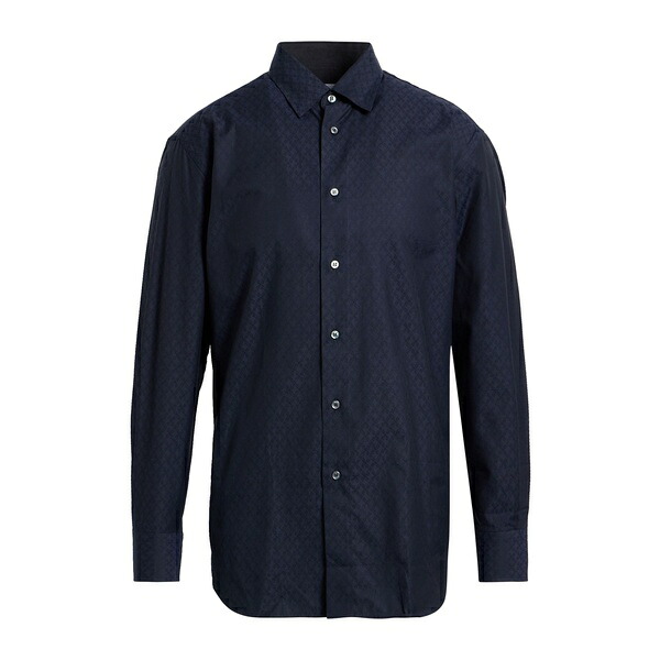 【貨物輸送無料】 ブリオーニ メンズ プルオーバー トップス Shirts Blue