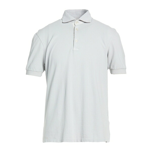【貨物輸送無料】 サンリサ メンズ プルオーバー トップス Polo shirts Grey