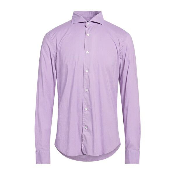 【貨物輸送無料】 フェデーリ メンズ プルオーバー トップス Shirts Purple