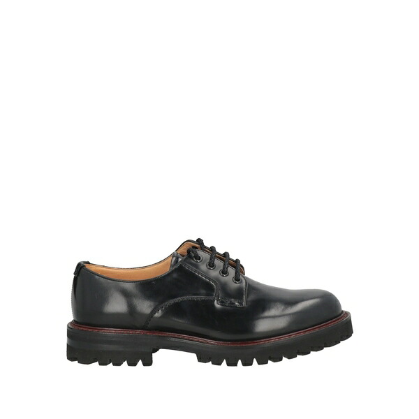 【貨物輸送無料】 教会堂 メンズ 御召しものシューズ シューズ Lace-up shoes Black
