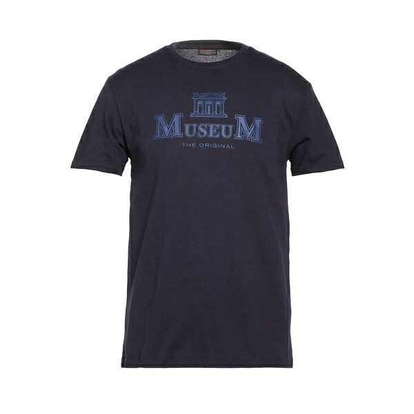 【貨物輸送無料】 総合博物館 メンズ プルオーバー トップス T-shirts Blue