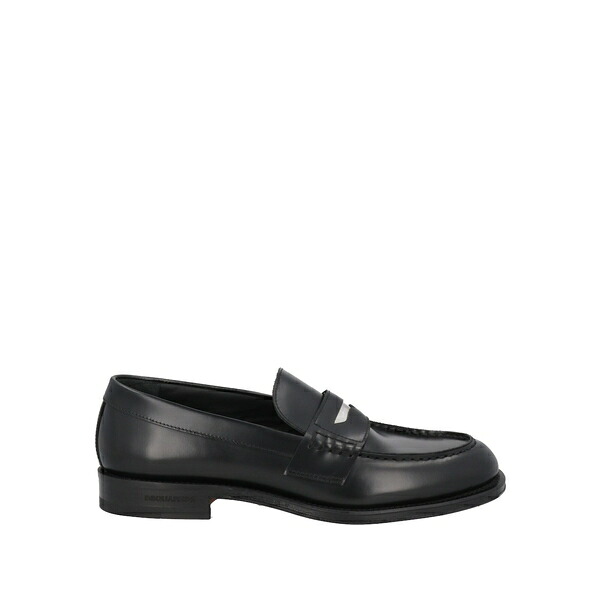 【貨物輸送無料】 ディースクエアード メンズ スリッポン・ローファー シューズ Loafers Black