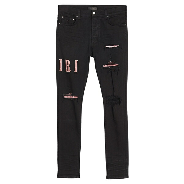 【貨物輸送無料】 アミリ メンズ ジーンズズボン下 ボトムス Jeans Black