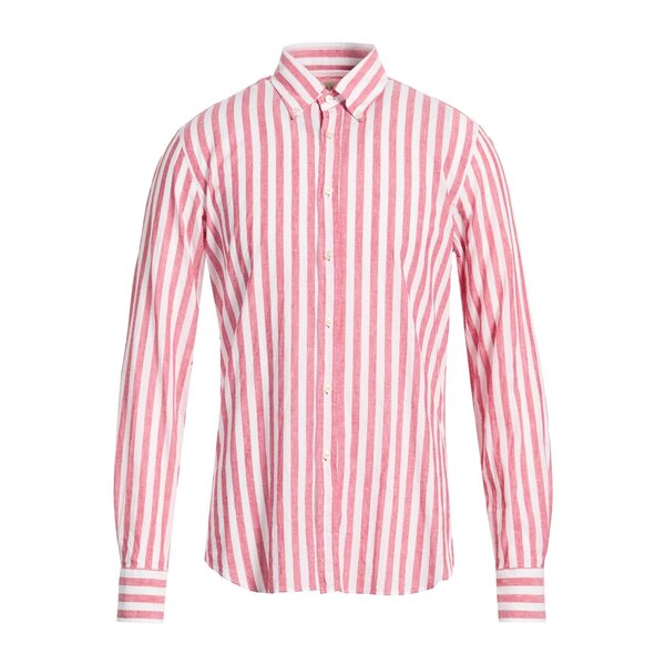 【送料無料】 ザカス メンズ シャツ トップス Shirts Pink|asty