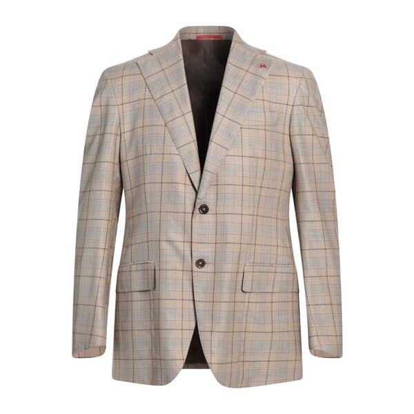 【貨物輸送無料】 イザイア メンズ 上衣＆上衣 アウター Blazers Beige