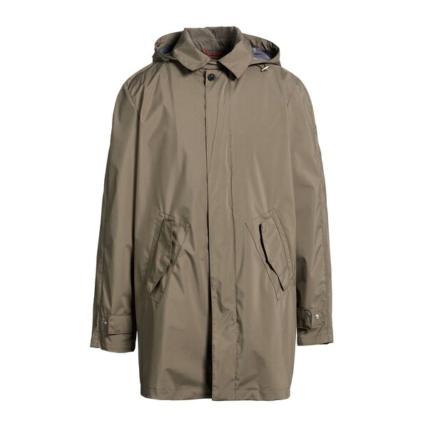 【送料無料】 パート メンズ ジャケット&ブルゾン アウター Overcoats & Trench Coats Green|asty