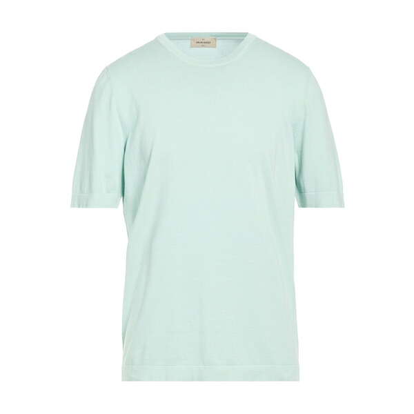 【貨物輸送無料】 グランサッソ メンズ プルオーバー トップス T-shirts Green