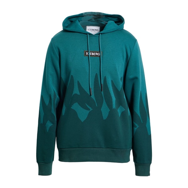 【貨物輸送無料】 アイスバーグレタス メンズ パーカー・スウェットシャツ アウター Sweatshirts Green